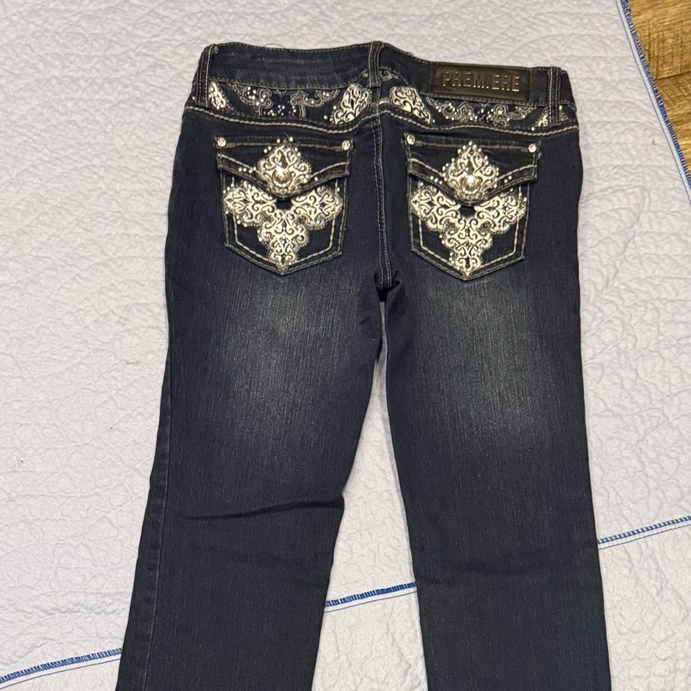 Premiere Denim by rue21 Women's Black Straight Leg Jeans